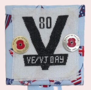 North Kent Embroiderers VE VJ Banner July 2025 1